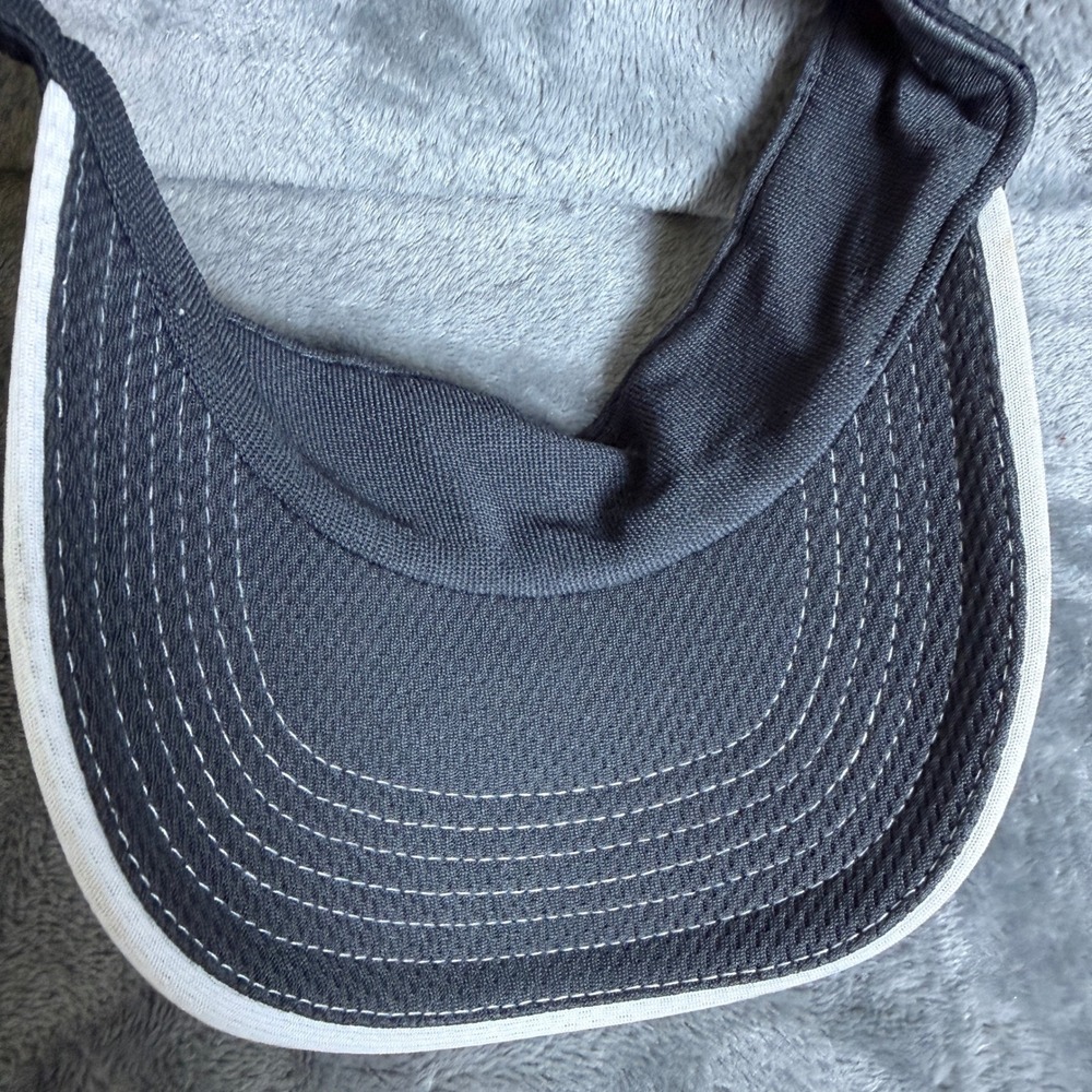 Nike Golf Visor Black White Contrast Stitching Adjustable Hat - Picture 8 of 8